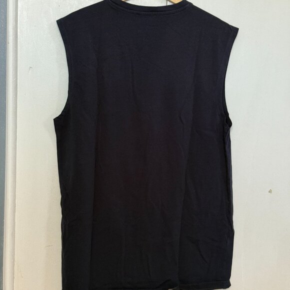 Le 31 (Simons) Sleeveless Top, Navy - Picture 2 of 3